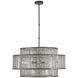 Fantine 8 Light 30 inch Pyrite Bronze Chandelier Ceiling Light